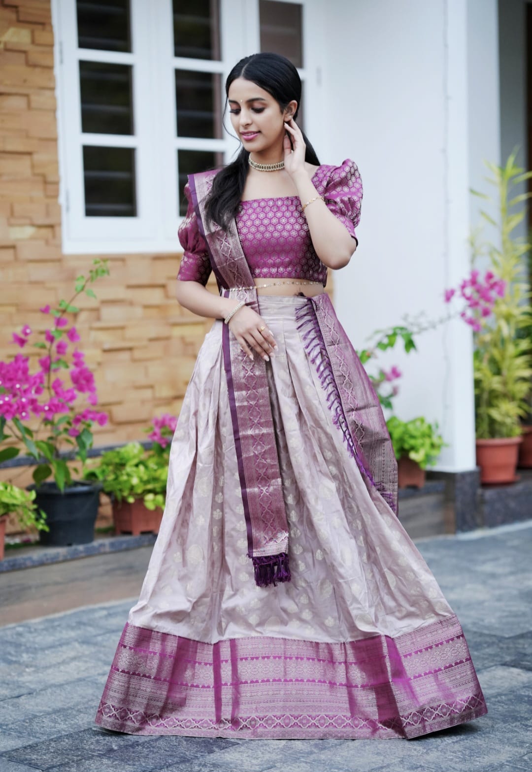 Black Embroidered Occasion Set